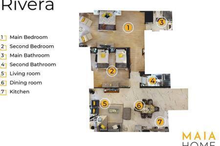 Rivera Maiahome-Hermoso Apt En Polanco Cerca Antara - 2Br 2Bt مدينة مكسيكو المظهر الخارجي الصورة